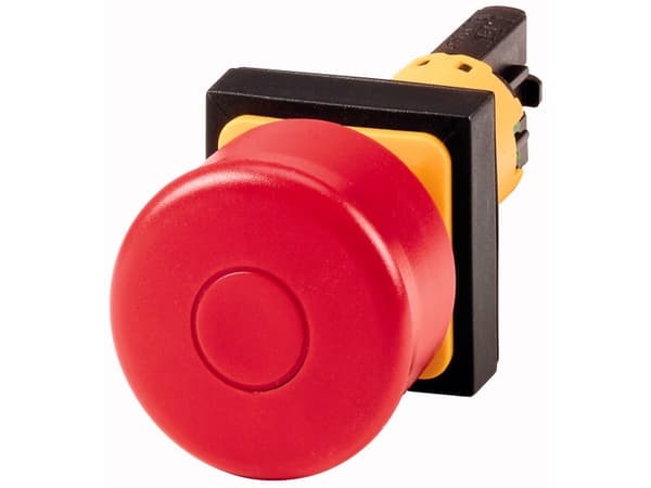 Eaton Q25PV, Tryckknappsbrytare, Svart, Röd, Gul, Plast, IP65, 28 mm, 86 mm