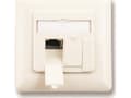 Miniatyrbilde 3 av 3: M-CAB - Overflatemonteringsboks for nettverk - CAT 6 - RJ-45 X 2 - RAL 9010, ren hvitfarge - 1 sett