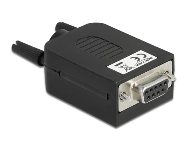 Delock - VGA-adapter - DB-9 (hona) till 10 stifts terminalblock - tumskruvar