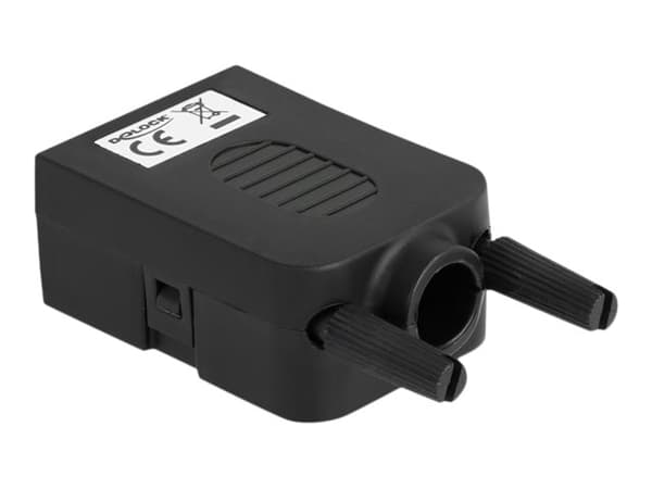 Delock - VGA-adapter - DB-9 (hona) till 10 stifts terminalblock - tumskruvar
