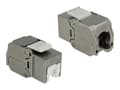 Miniatyrbild 2 av 5: Delock Keystone module - Modulär insättning - CAT 6a - STP - RJ-45