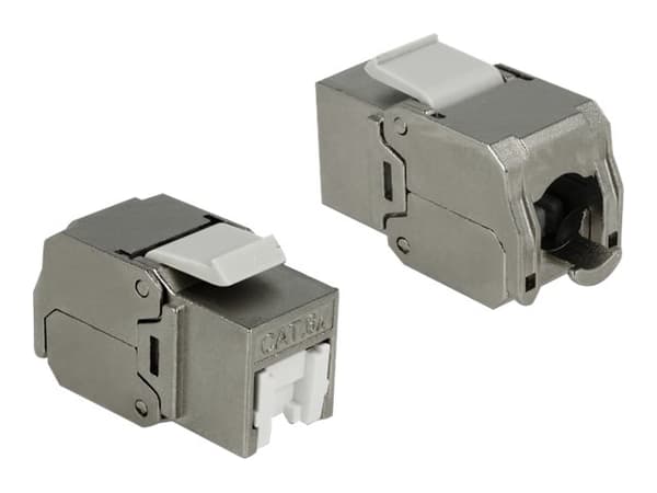 Delock Keystone module - Modulär insättning - CAT 6a - STP - RJ-45