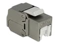 Miniatyrbild 1 av 5: Delock Keystone module - Modulär insättning - CAT 6a - STP - RJ-45