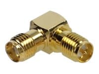 Delock - Antenneadapter - SMA beholder til RP-SMA beholder vinklet