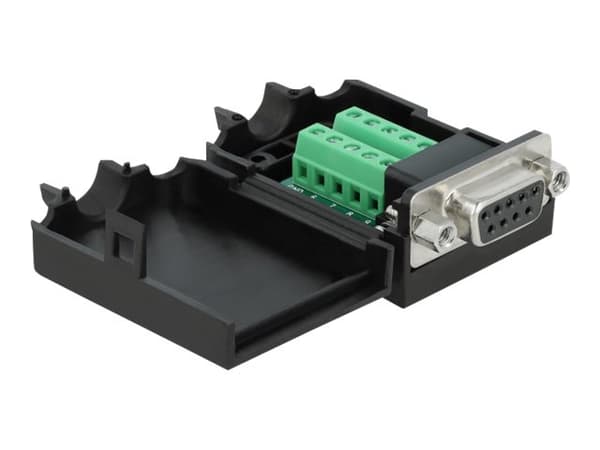 Delock - VGA-adapter - DB-9 (hunn) til 10-pins terminalblokk