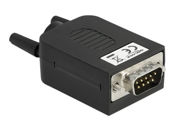 Delock - VGA-adapter - DB-9 (hann) skrubar til 10-pins terminalblokk