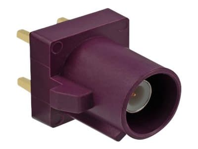 Delock - RF-stik - FAKRA D-stikforbindelse stik - bordeauxrødviolet, RAL 4004