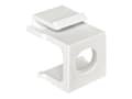 Miniatyrbilde 1 av 2: Delock - Modulinnlegshette - hvit (en pakke 4)