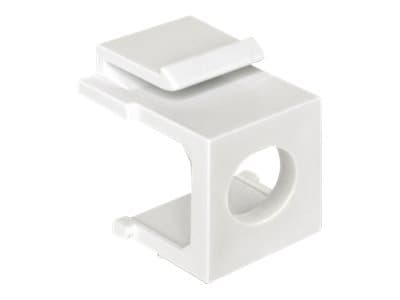 Delock - Modulinnlegshette - hvit (en pakke 4)