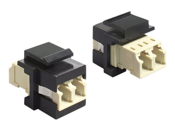 DeLOCK 86330, Musta, Valkoinen, LC, LC, 29,2 mm, 17,8 mm, 22,1 mm