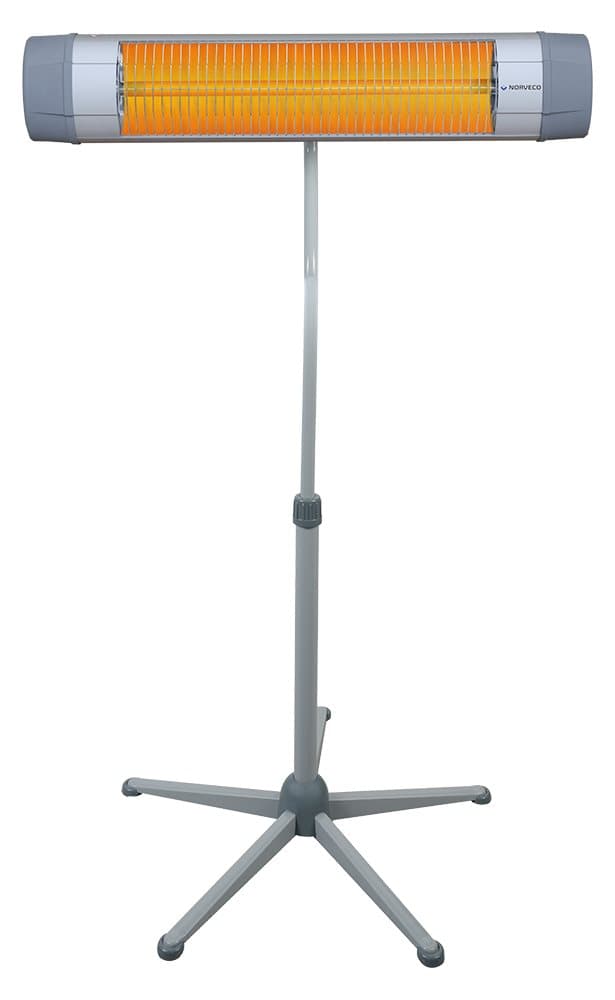 Norveco Star 2000W uteplatsvärmare med stativ och termostat