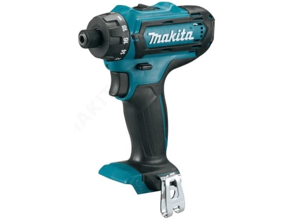 MAKITA porakone/porakone 12V kuusiokolo 30/14Nm ilman akkua ja latauslaitetta DF033DZ