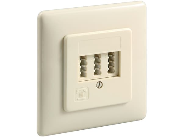 Goobay 50264, TAE, Ruuvit, Beige, 1 kpl