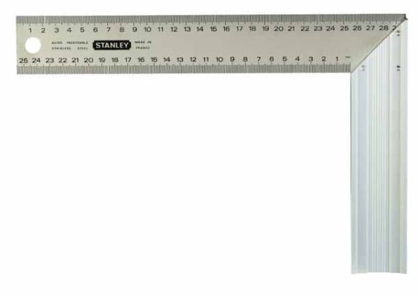 Stanley Aluminum Try Square 250Mm 1 45 685