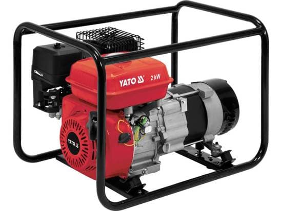 YATO KRAFTGENERATOR 2,2KW AVR Sort, Rød