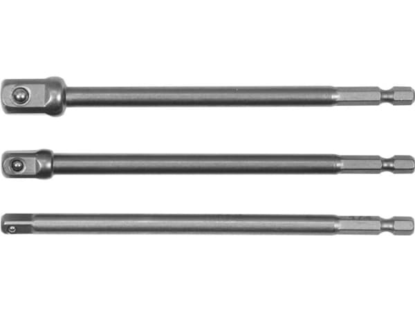 Yato YT-04628, Hylssats, 1/4", Metriska/brittiska, 3 huvuden, 9.5,6.3,12.7 mm, 1/2,1/4,3/8"