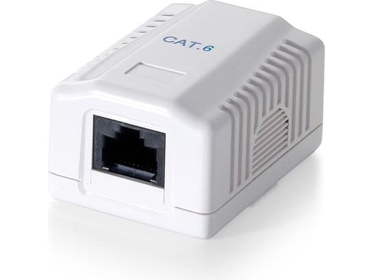 Equip 235211, RJ-45, Hvid, 39 mm, 29,5 mm, 54 mm, 40 g