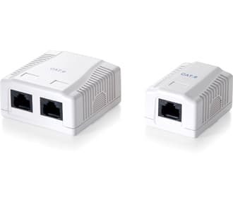 Equip 235212, RJ-45, 5e, Valkoinen, 59 mm, 29,5 mm, 61 mm