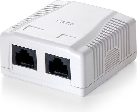 Equip 235212, RJ-45, 5e, Valkoinen, 59 mm, 29,5 mm, 61 mm