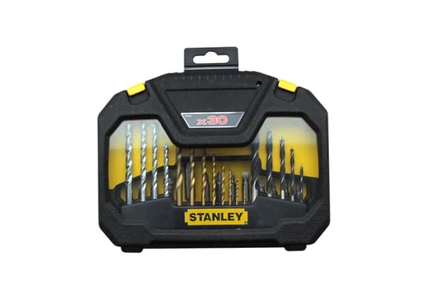 Stanley STA7183-XJ, Drill, Drill bit set, Murverk, Metall, Tre, 3/4/5/6/8 mm, 1,5/2/2,5/3/3,5/4/5/6 mm, 5/6/7/8 mm