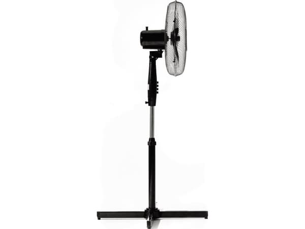 GULVVIFTE SORT + FJERNKONTROLL 40cm