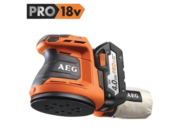AEG BEX18-125 - 0, Rundslipmaskin, 7000 RPM, 11000 RPM, 14000 OPM, 22000 OPM, Batteri - Utan batteri och laddare