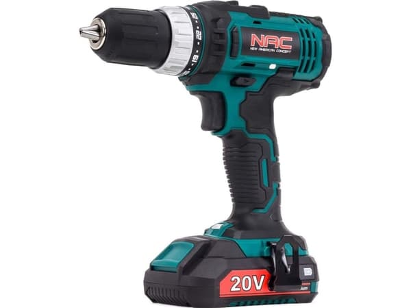 NAC DRILLBOR 20V 2x2,0Ah CDB2-LI-20V