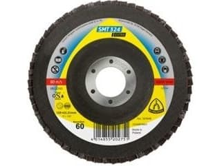 Klingspor SMT 324 abrasiv moppskive 115x22,23 mm Korn 60 kurver