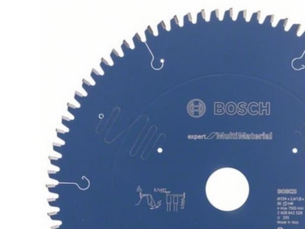 Bosch RUND SAWING 254X2,4X30MM 80T EXP MULTI