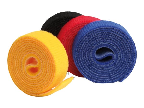 LTC ROLL STRAP - Kardborreremsa - vit, blå, gul, röd
