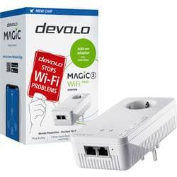 Devolo Magic 2 WiFi next Powerline WLAN enkelt adapter 2.4 Mbit/s