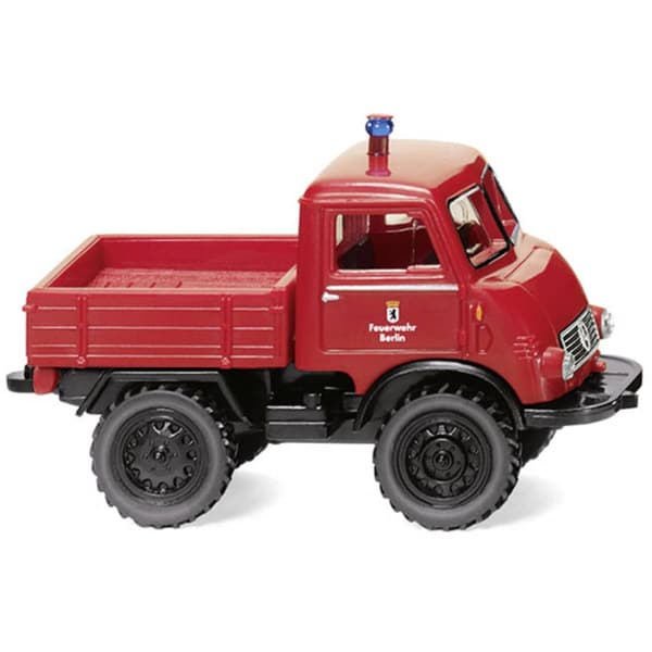 Wiking 036804 H0 Byggmodell Utryckningsfordon Unimog Brandkår - U 401