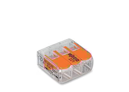 Wago 221-413, 18,7 mm, 18,6 mm, 8,3 mm, 450 V