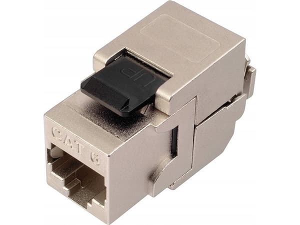 Solarix SXKJ-5E-STP-BK-NA - Modulaarinen sisäkappale - CAT 5e - STP - RJ-45 - musta