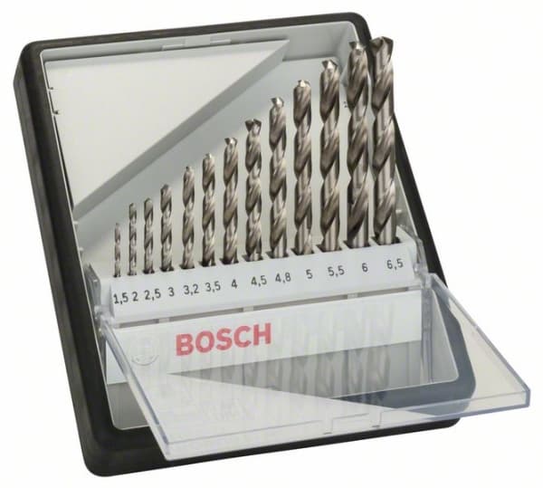Bosch BORSÆT HSS-G 135GR 1,5-6,5MM 13ST ROBUST