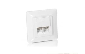 Equip 125725, RJ-45, 5e, -40 - 80 °C, vit, polykarbonat (PC), 80 mm Vit
