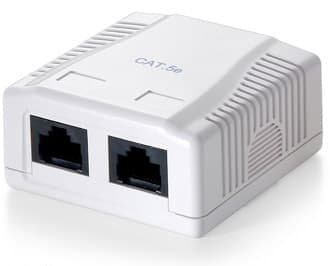 Equip 235112, RJ-45, 5e, Valkoinen, 59 mm, 29,5 mm, 61 mm
