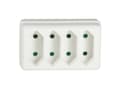 Pikkukuva 4 / 5: LogiLink LPS220, 4 AC-pistorasia(a), Sisätila, Valkoinen, RoHS, 250 V, 2300 W