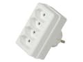 Pikkukuva 5 / 5: LogiLink LPS220, 4 AC-pistorasia(a), Sisätila, Valkoinen, RoHS, 250 V, 2300 W