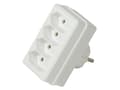 Pikkukuva 1 / 5: LogiLink LPS220, 4 AC-pistorasia(a), Sisätila, Valkoinen, RoHS, 250 V, 2300 W