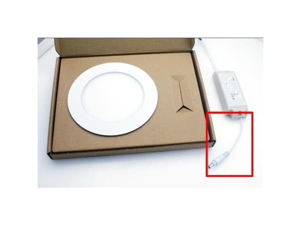 Synergy 21 LED-valopaneeli pyöreä Virtalähteen liitäntäkaapeli paneelille V2 V3 V4