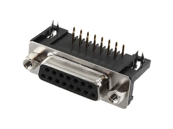 econ connect BUN15WB/9, D-Sub, Musta, Kupari, Terästä, Kestomuovipolyesteri (PBT), 500 V, 30 mO, 3 A
