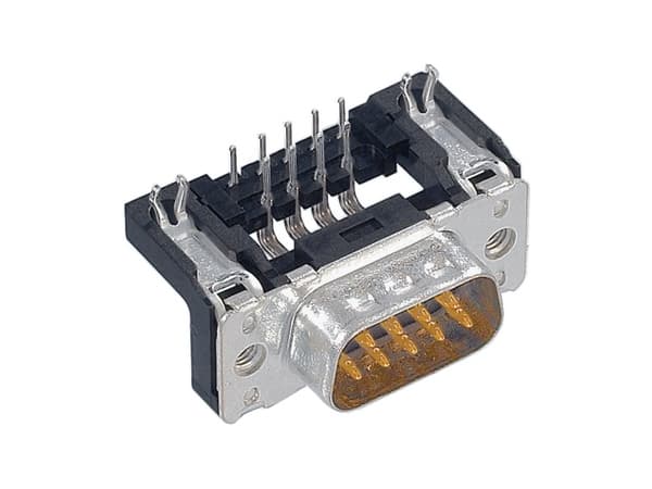 Harting 09 65 162 6811, D-Sub 1, Musta, Metallinen, Polybutyleenitereftalaatti (PBT), Terästä, Kestomuovinen hartsi, Kupariseos, 10 mO, 1000 V