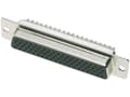 Miniatyrbild 3 av 4: Harting 09 56 100 4704, D-Sub 15-pin, Svart, Rostfritt stål, Stål, Termoplastisk harts, Kopparlegering, 20 mO, 1000 V