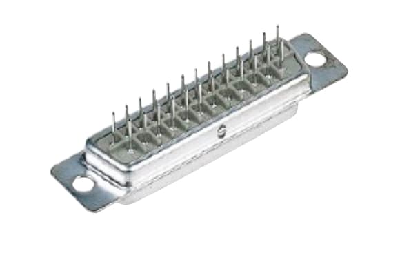 Harting 09670374755, D-Sub, Silver, Stål, Termoplast, Koppar, 10 mO, 7,5 A