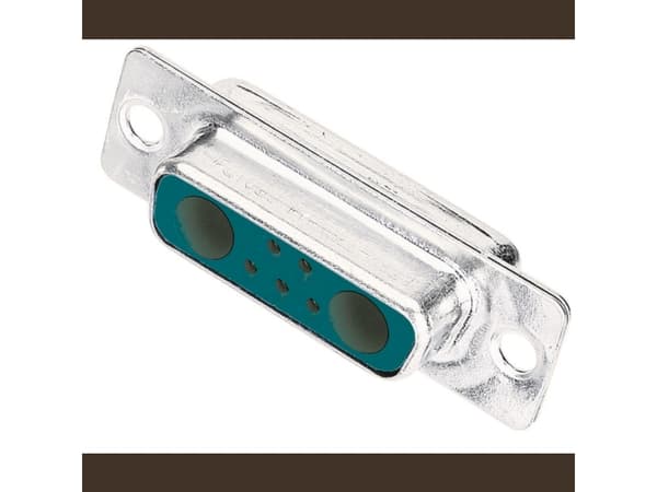 Harting 09 69 301 7172, D-Sub 3, Grön, Metallisk, Polyester, Stål, Termoplastisk harts, Plåtburk, Kopparlegering, 5 A
