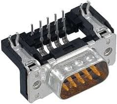 Harting 09 65 362 6811, D-Sub 3, Svart, Metallisk, Polybutylentereftalat (PBT), Kopparlegering, 10 mO, 1000 V