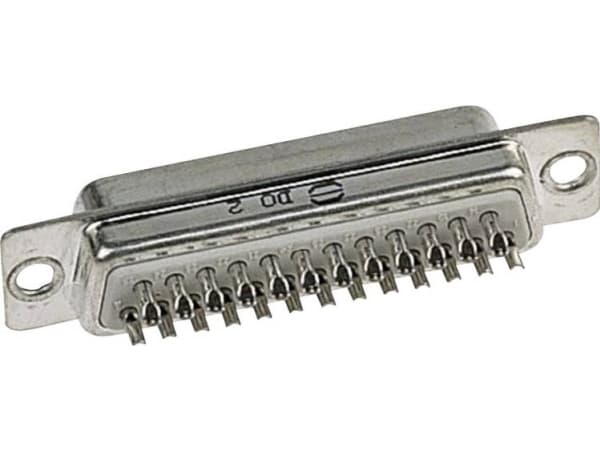 Harting 09 67 025 5615, D-Sub 3, Grå, Metallisk, Polybutylentereftalat (PBT), Stål, Termoplastisk harts, Kopparlegering, 10 mO, 1000 V