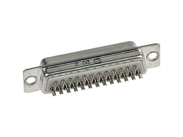 Harting 09 67 025 5615, D-Sub 3, Grå, Metallisk, Polybutylentereftalat (PBT), Stål, Termoplastisk harts, Kopparlegering, 10 mO, 1000 V