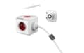 Pikkukuva 4 / 5: Allocacoc PowerCube Extended Type E, 1,5 m, Sisätila, Tyyppi E, Harmaa, CE, KEMA FR, 5 AC-pistorasia(a)